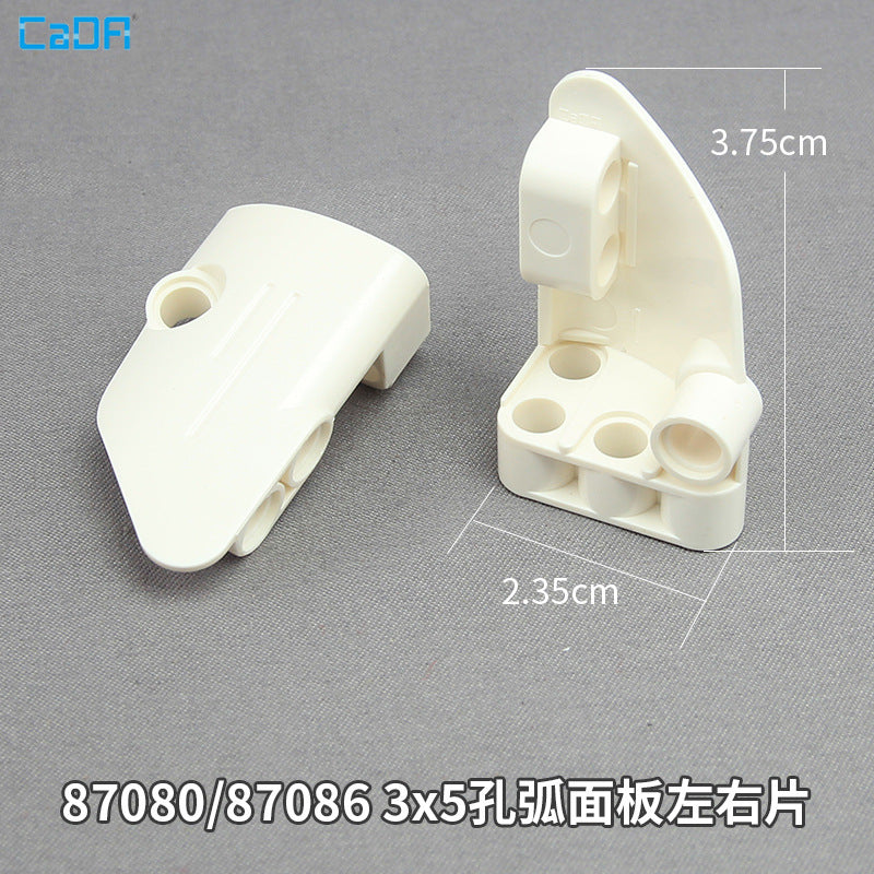 10 pairs Cada 87080+87086 Technic Panel Fairing # 1 Small Smooth Short Side A Side B - Image 6