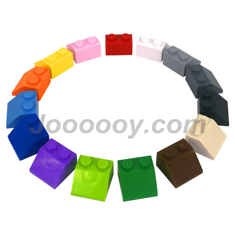 10 pcs 2*2 slopes MOC bricks 3039