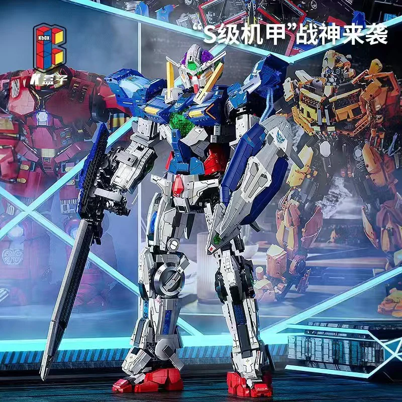 10382PCS KBOX V5012 GN-001 Gundam Exia