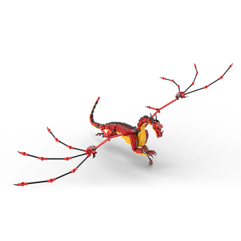 1083PCS MOC-131736 Wings of Fire SkyWing - Image 2