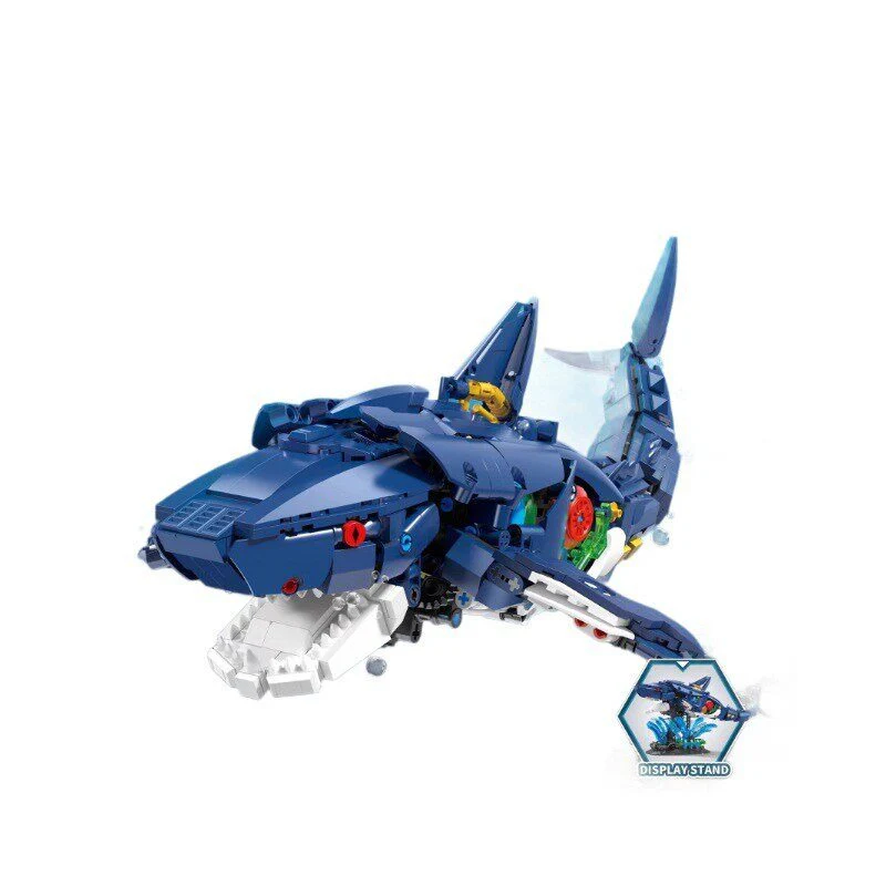 1096PCS DK Mechanical Shark/Orca - Image 5