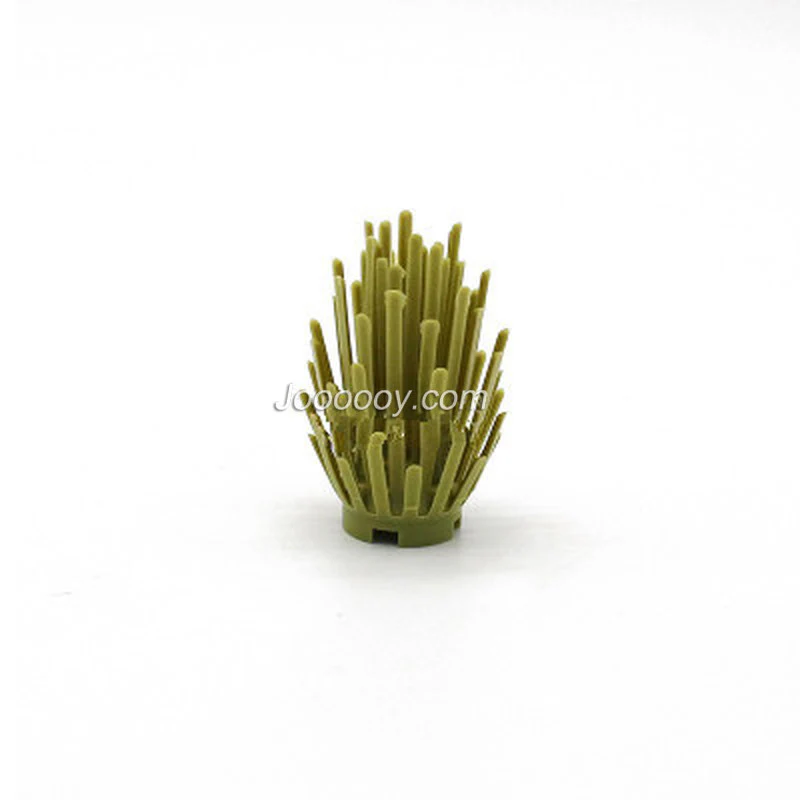 10pcs 2*2*4 bush Plant MOC bricks 6064 - Image 8
