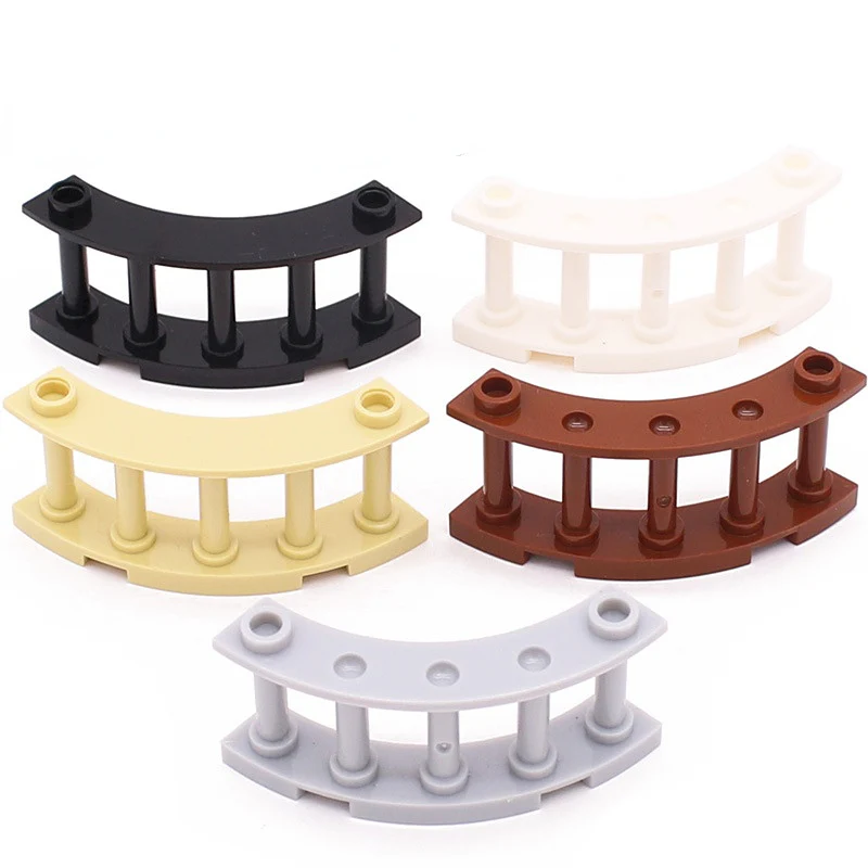 10pcs 30056 Fence 4x4x2 Quarter Round Spindled with 2 Studs
