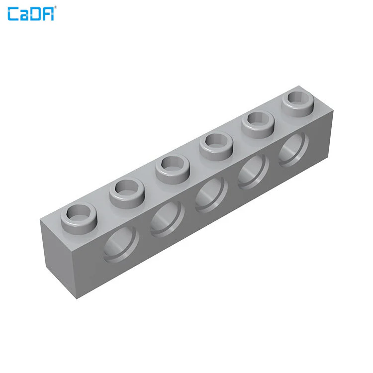 10pcs 3894 Brick 1x6 with Holes - Image 4