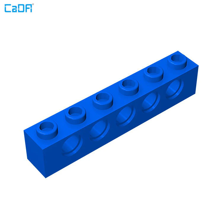 10pcs 3894 Brick 1x6 with Holes - Image 7