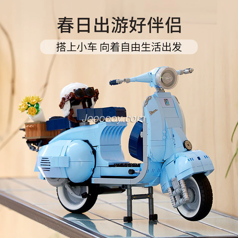 1106PCS Roman Holiday Vespa 125 (PDF Instruction）