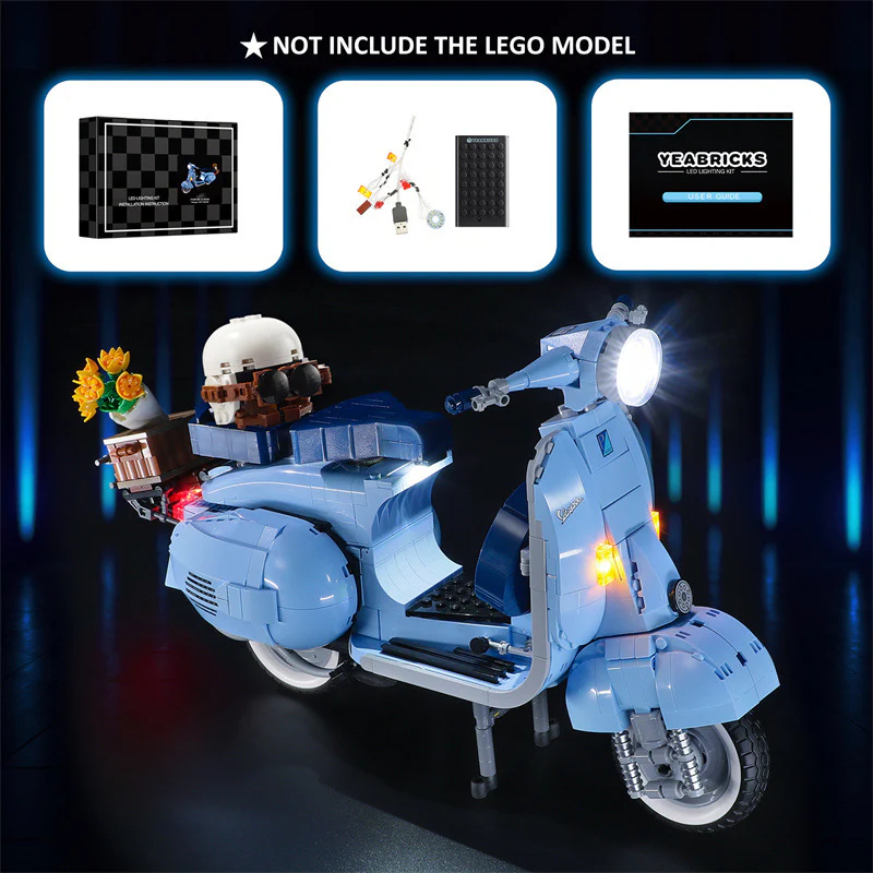 1106PCS Roman Holiday Vespa 125 (PDF Instruction） - Image 2
