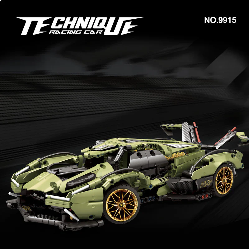 1148PCS 9915 Lamborghini V12