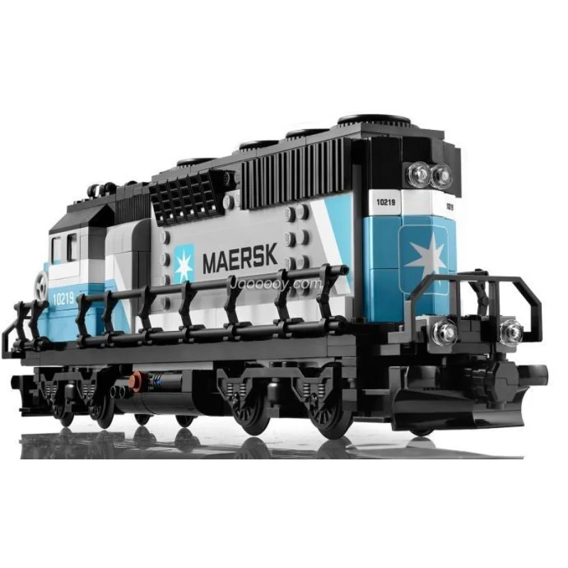 1234pcs x19049 Maersk Train Compatible  with 10219 21006 - Image 2