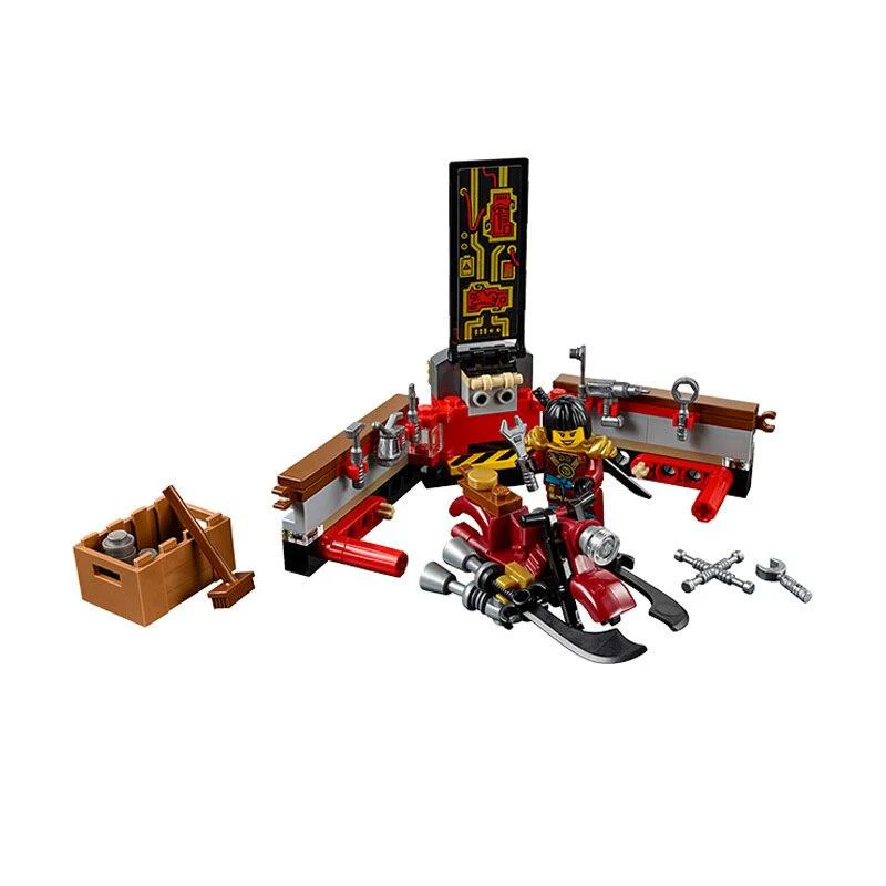 1253PCS King 89008  ninjago 06020 Ninjago Figure Final Flight of Destiny's Bounty 70738 - Image 5