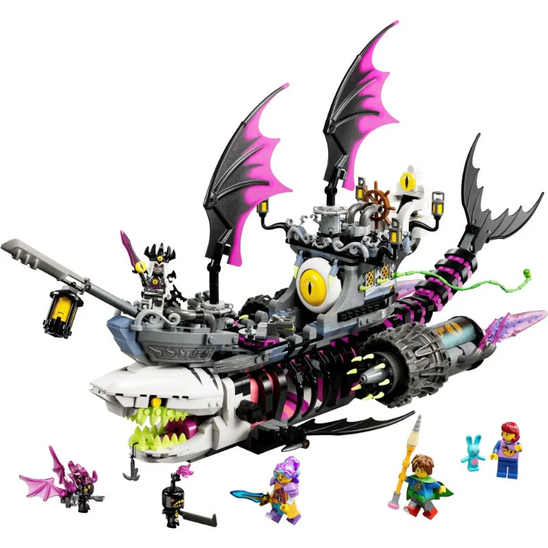 1388Pcs Knightmare Shark Ship