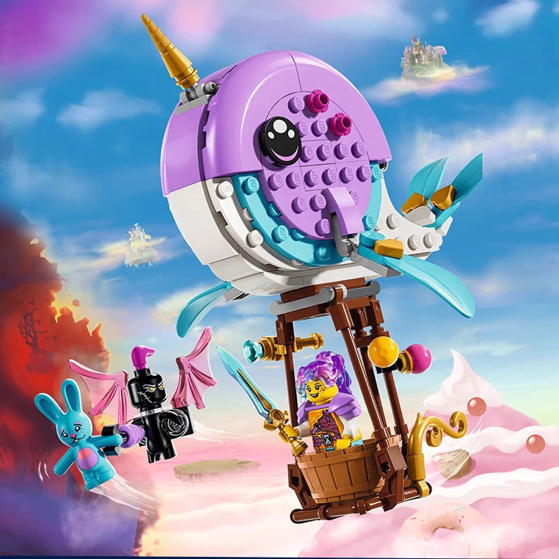 156 pcs Izzie's Narwhal Hot-Air Balloon - Image 2
