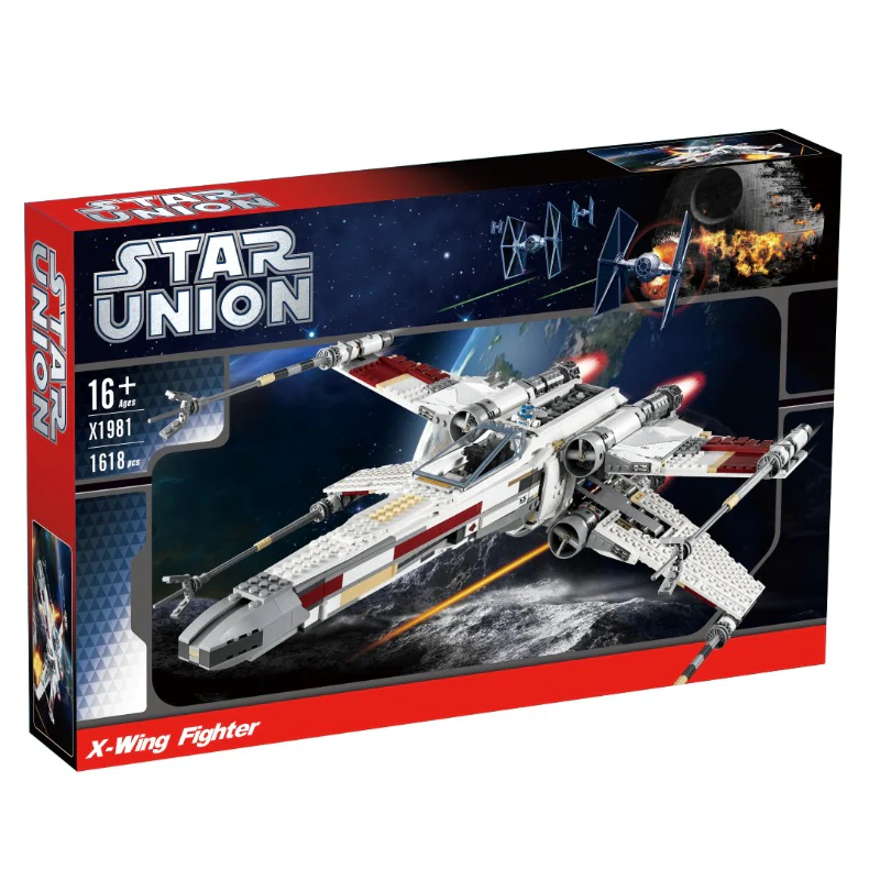 1618pcs Red Five X-wing Starfighter Compatible 10240 81041 LP05039 X1981