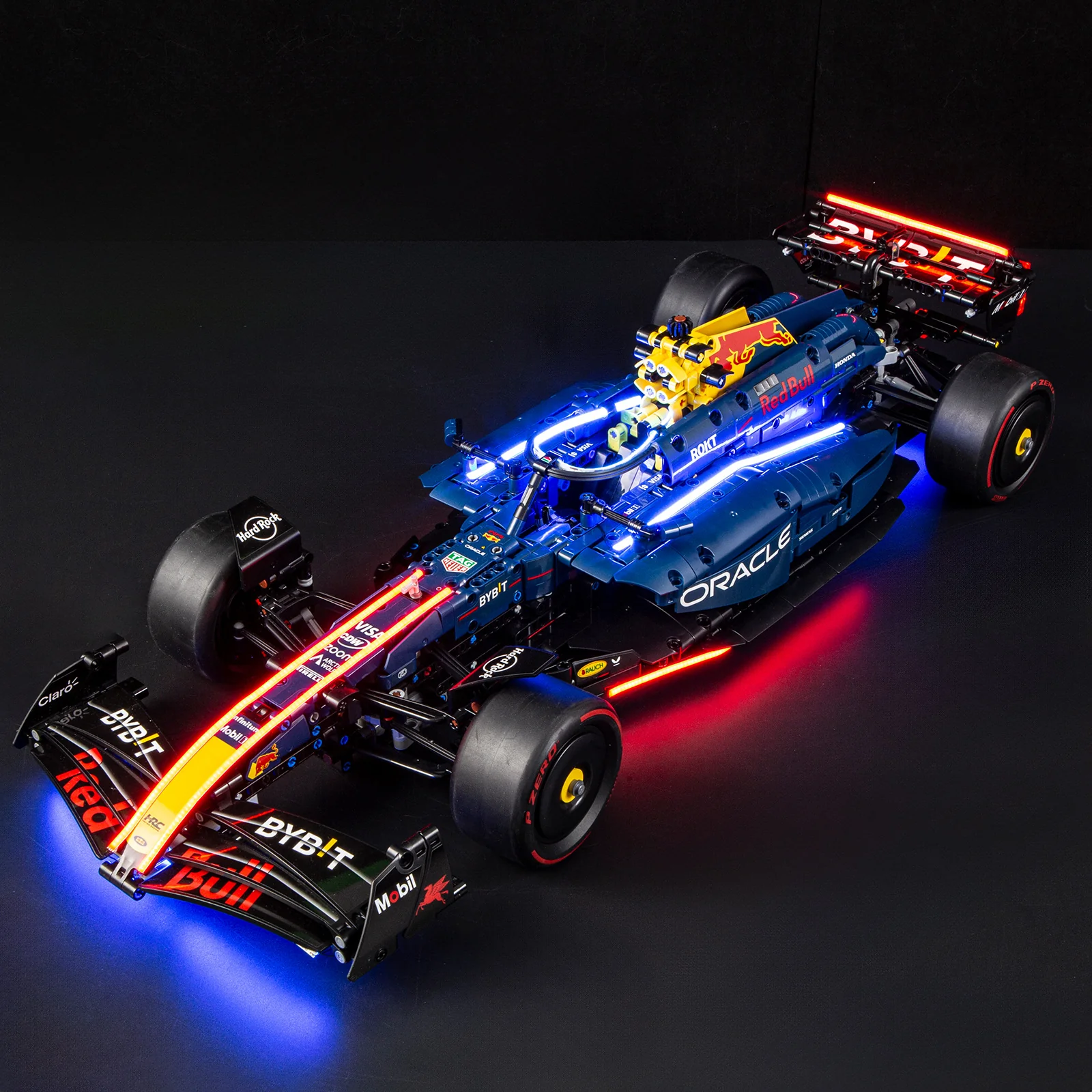 1639 pcs Oracle Red Bull Racing RB20 F1 Car - Image 10