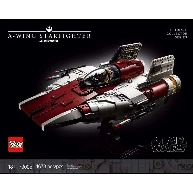 1673pcs A-Wing Starfighter
