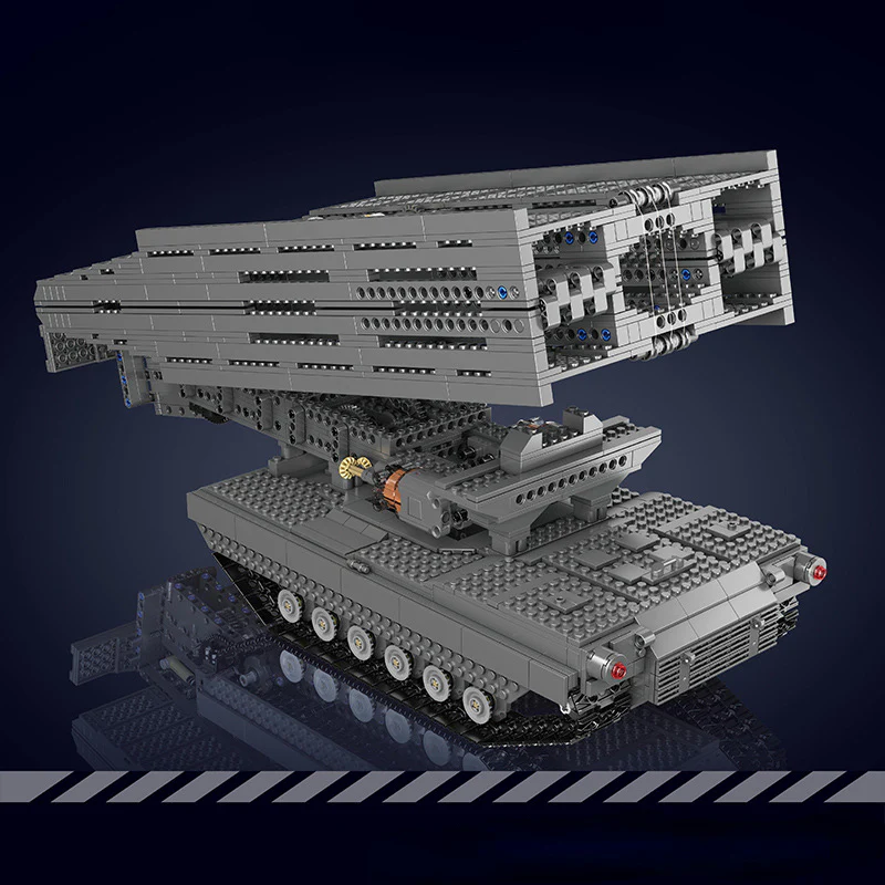 1759pcs Mouldking 20029 bridge erecting truck  Remote-controlled version - Image 2