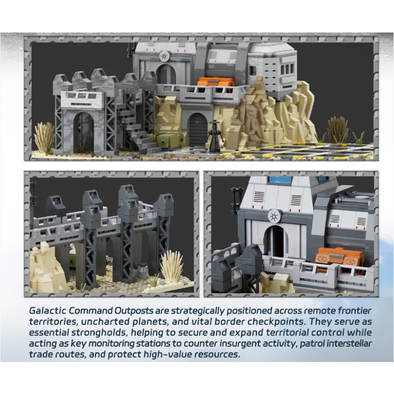 1888pcs MX GALACTIC COMMAND OUTPOST - Image 4