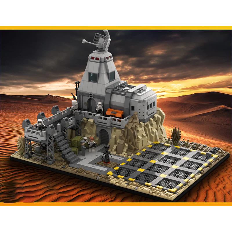 1927 pcs MOC-67054 SW (Emipre Base) Tatooine At War - Image 2