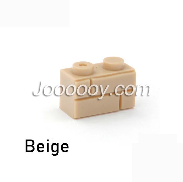 20 pcs 1*2 wall bricks MOC bricks 98283 - Image 13