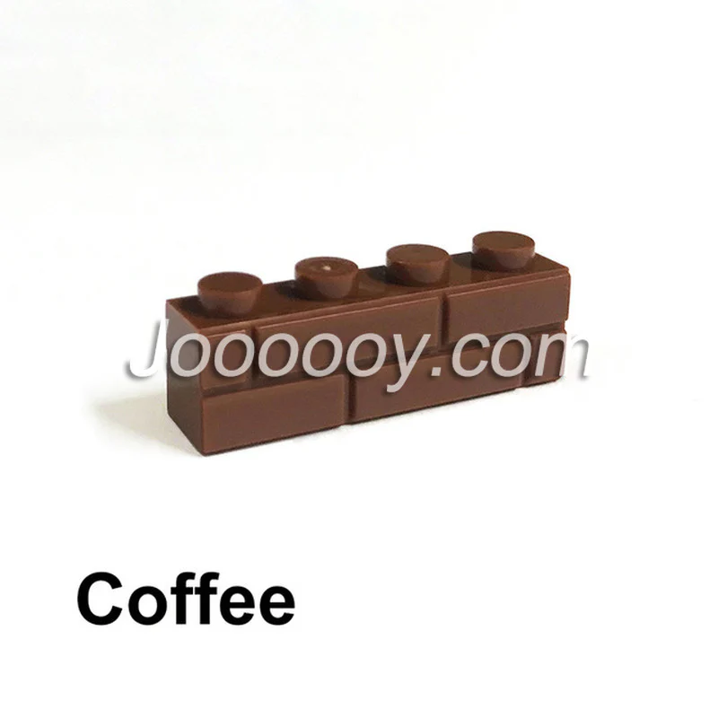 20 pcs 1*4 wall bricks MOC bricks 15533 - Image 11