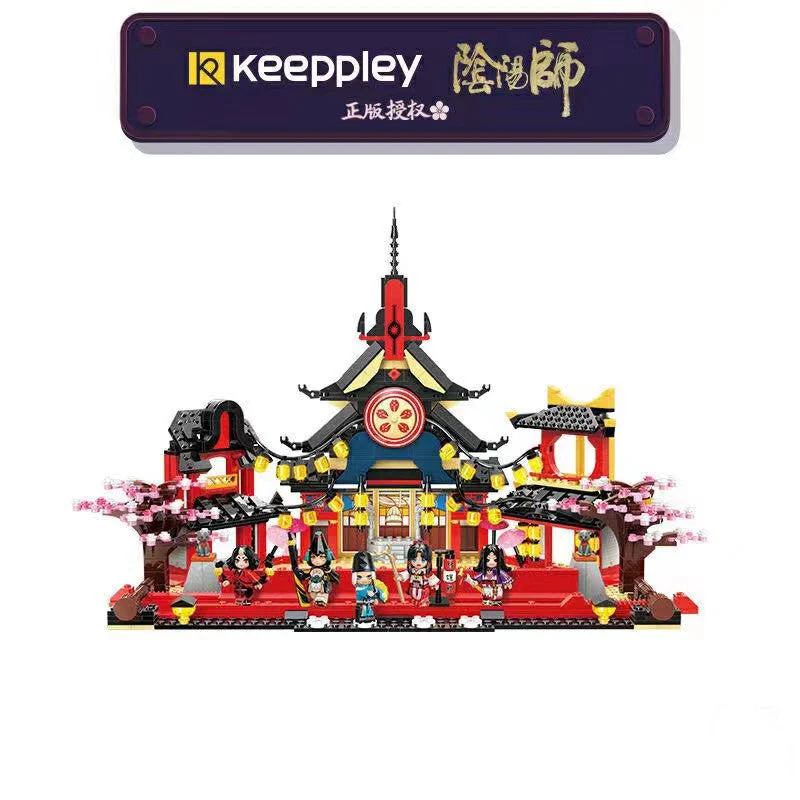 2000+pcs K20114 keeppley Onmyoji: Hundred Ghosts Night Scene - Image 2