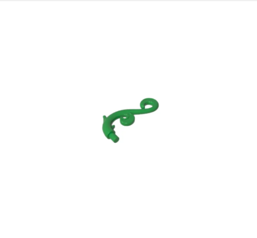 20pcs  28870 Plant Stem Curved with Bar Thorns and Swirls - Image 3