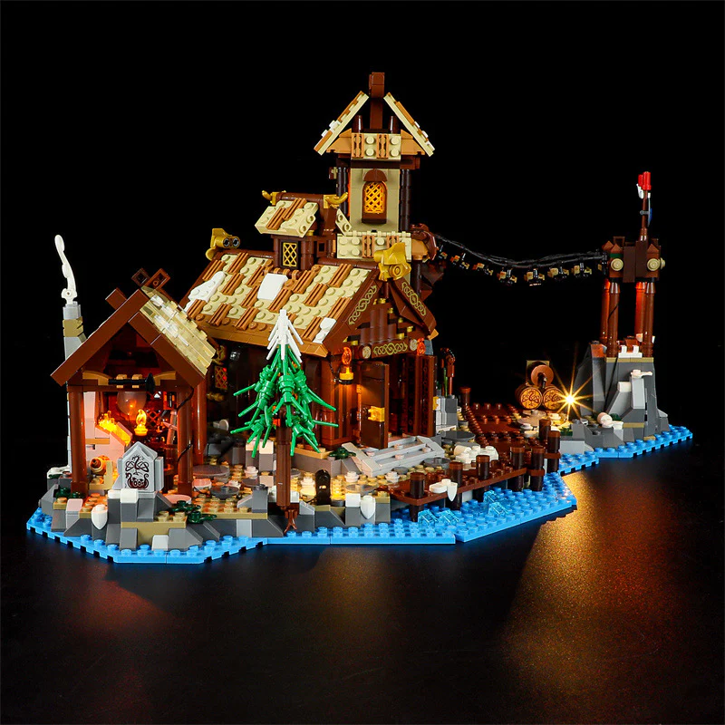 2103pcs Viking Village - Image 2