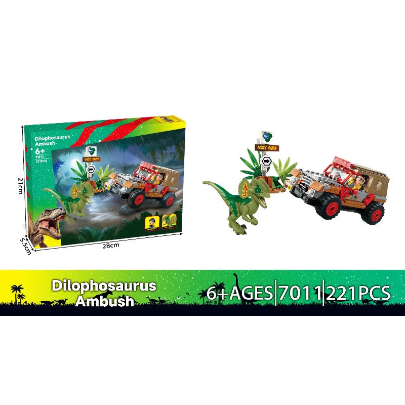221PCS  Dilophosaurus Ambush - Image 2