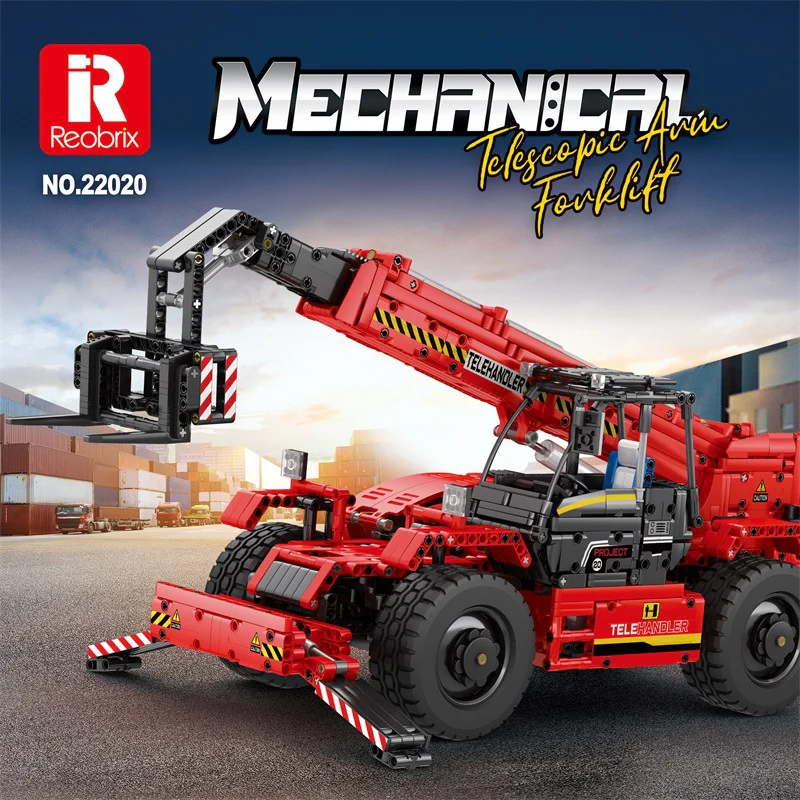 2260PCS RB22020 Reobrix Telescopic Arm Forklift