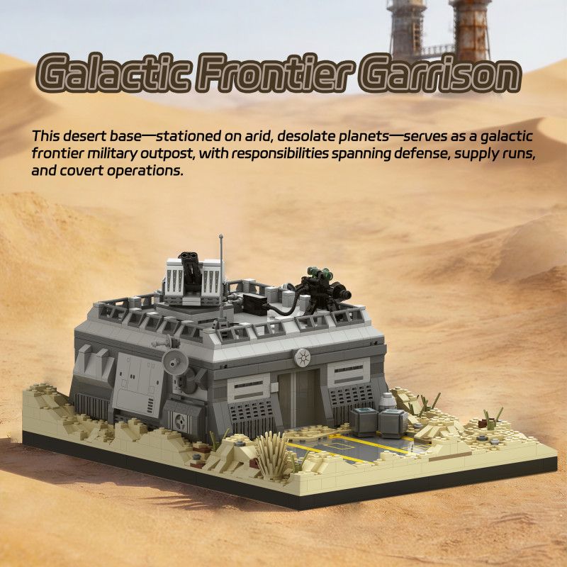 2386pcs MX GALACTIC FRONTIER GARRISON - Image 5