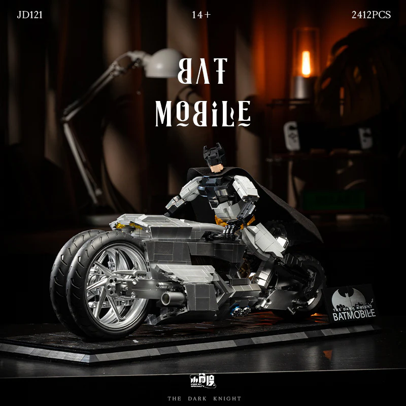 2421pcs XJD JD121 BATMOBILE