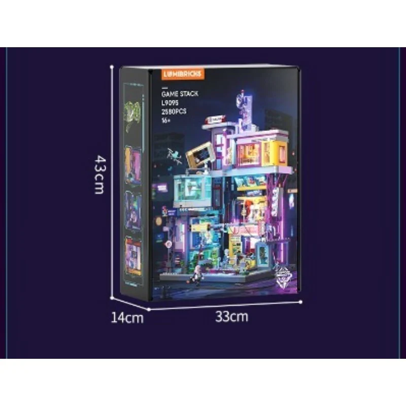 2580pcs L9095 ⁠Lumibricks Game Stack - Image 5