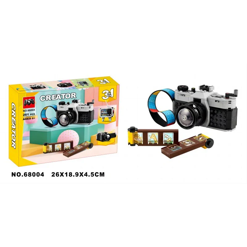 261 PCS 68004 Retro Camera - Image 2