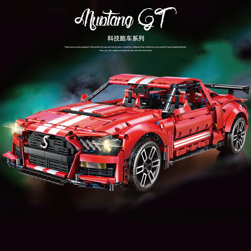 2814PCS TGL T5017 Shelby Gt500 1:10 - Image 11