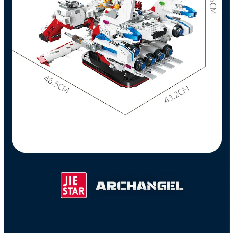 2899pcs JIESTAR Archangel - Image 7