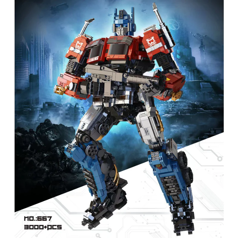 3000 pcs 667 optimus prime