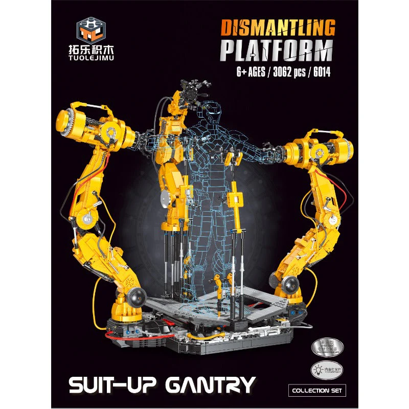 3062pcs 6014 TUOLE Dismantling Platform