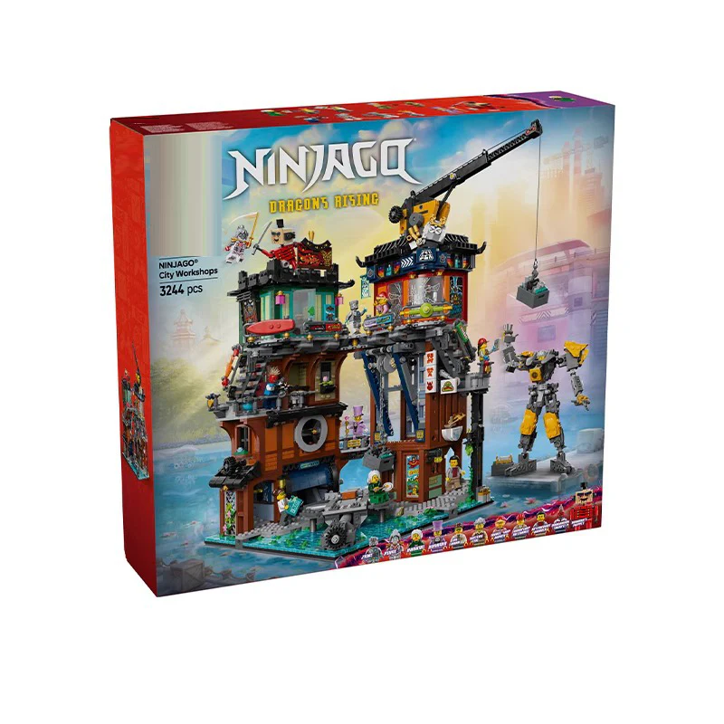 3244 pcs NINJAGO City Workshops