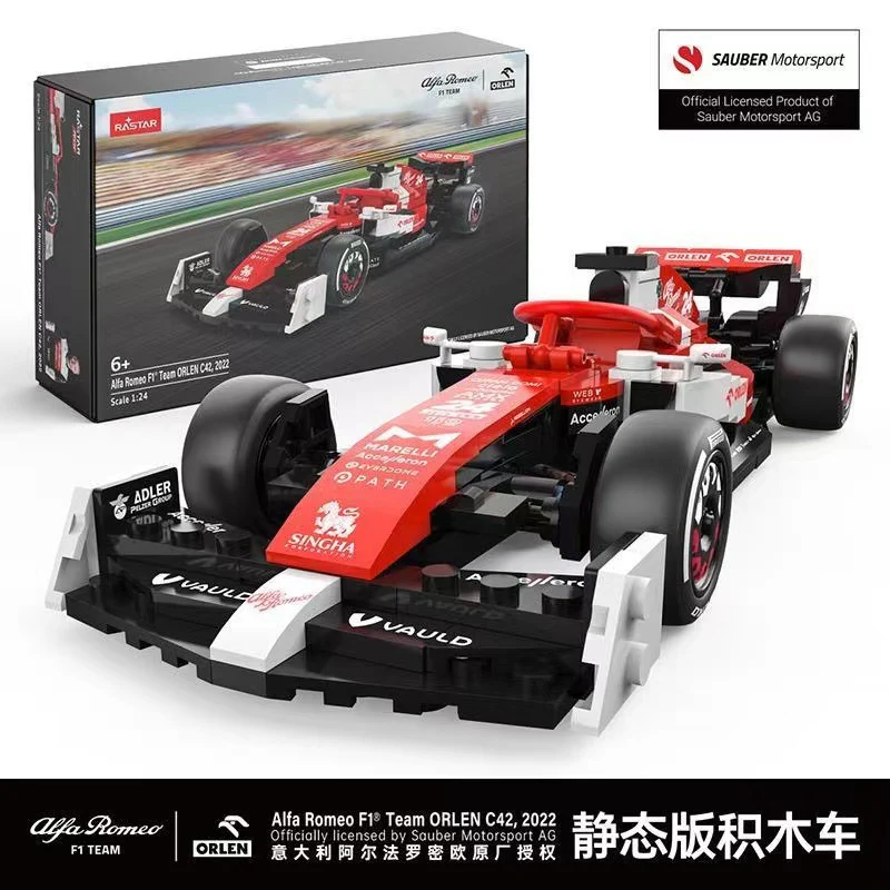 340 pcs RASTAR 92300 2022 Alfa Romeo F1 C42 1:24