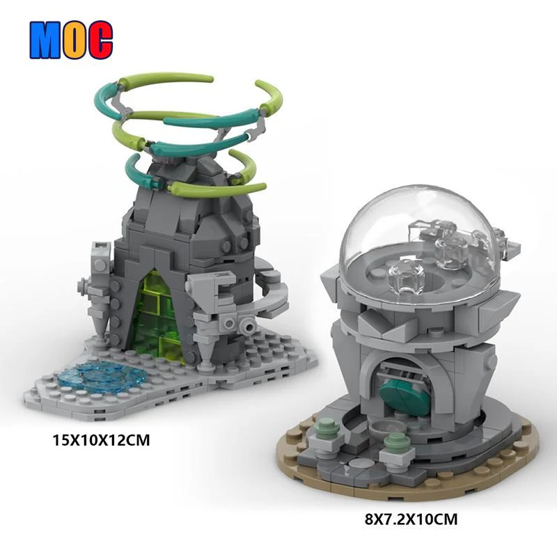 340pcs MOC-153792 Zelda Tears of the Kingdom（Gacha Device Dispenser）