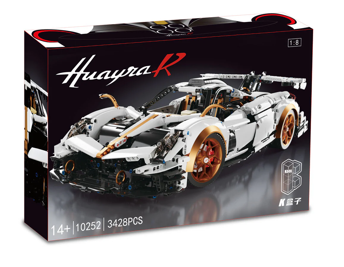 3428PCS Kbox K10252 Platinum Pagani 1:8