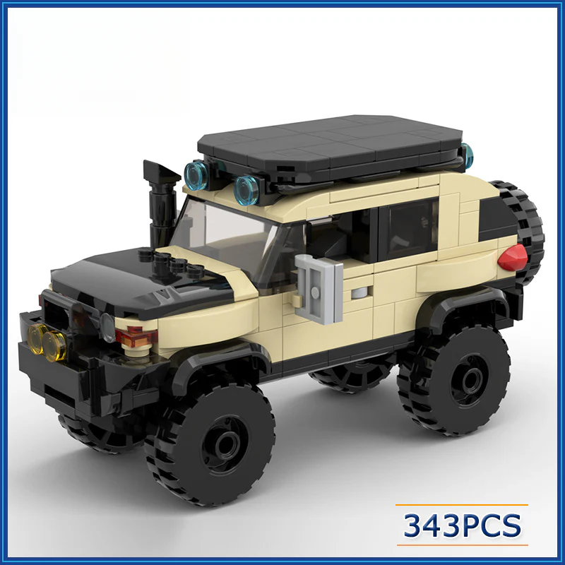 343pcs MOC-92093 Toyota FJ Cruiser - Sandstorm SE Overlander