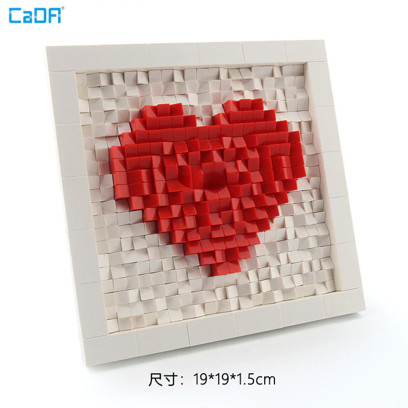 35338  love building blocks photo frame