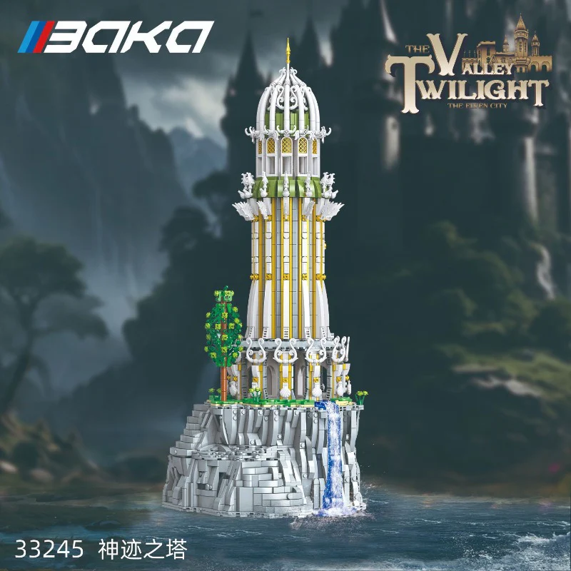 3726pcs BK 33245 Tower of Miracles - Image 2