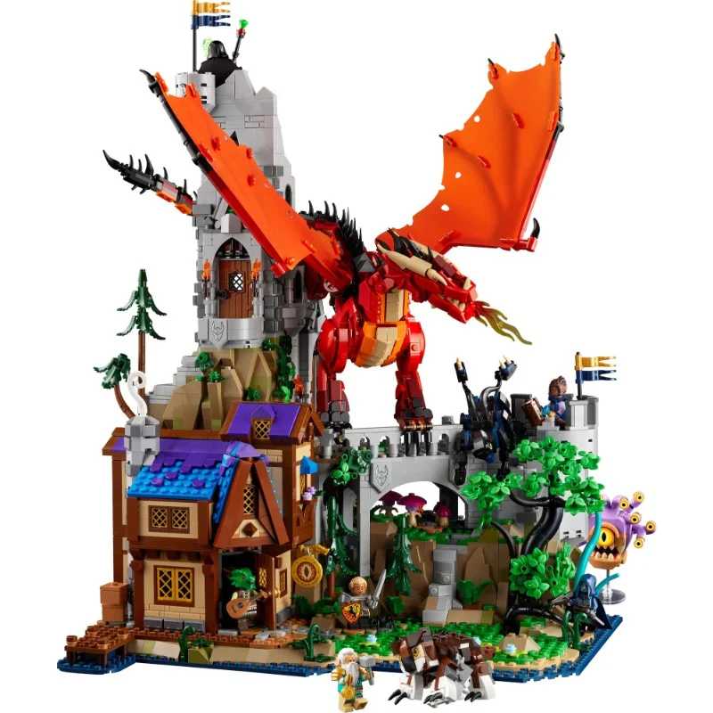 3745pcs Dungeons & Dragons: Red Dragon's Tale
