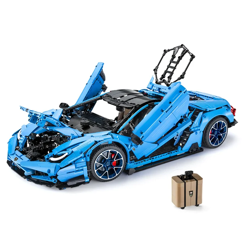 3789pcs C61041 CADA  Lamborghinis 100 year Centenario 1:8 - Image 4