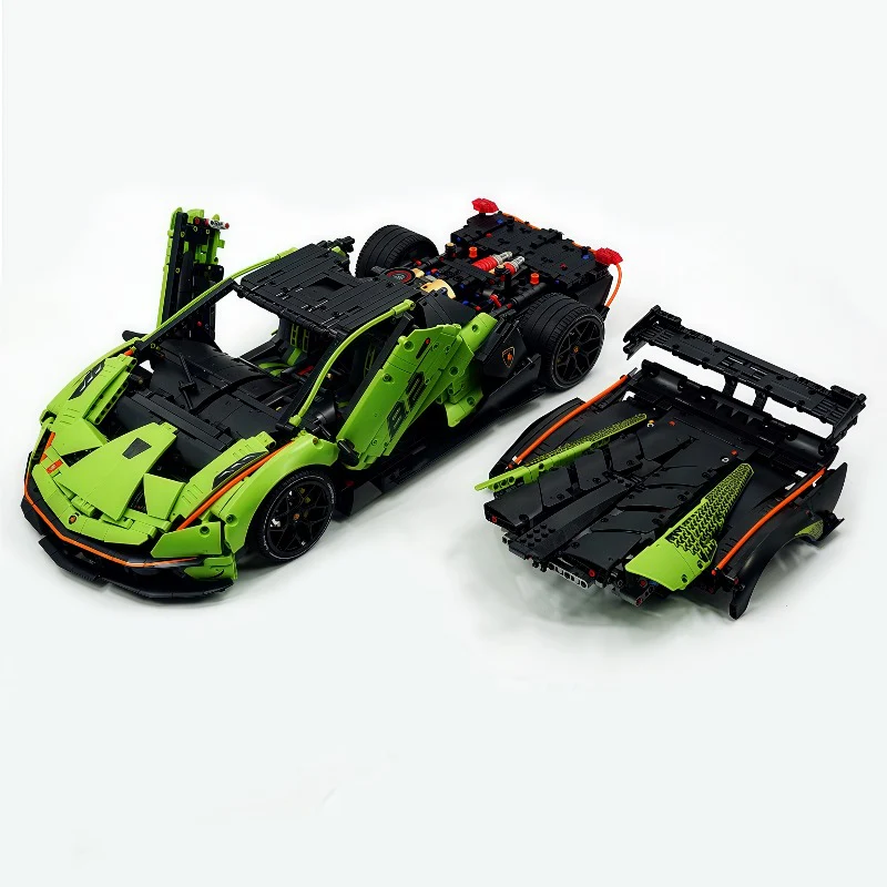 4100pcs+  Lao Liang MOC The Ultimate Lamborghini Essenza SCV12 1: 8 with original retail box - Image 2