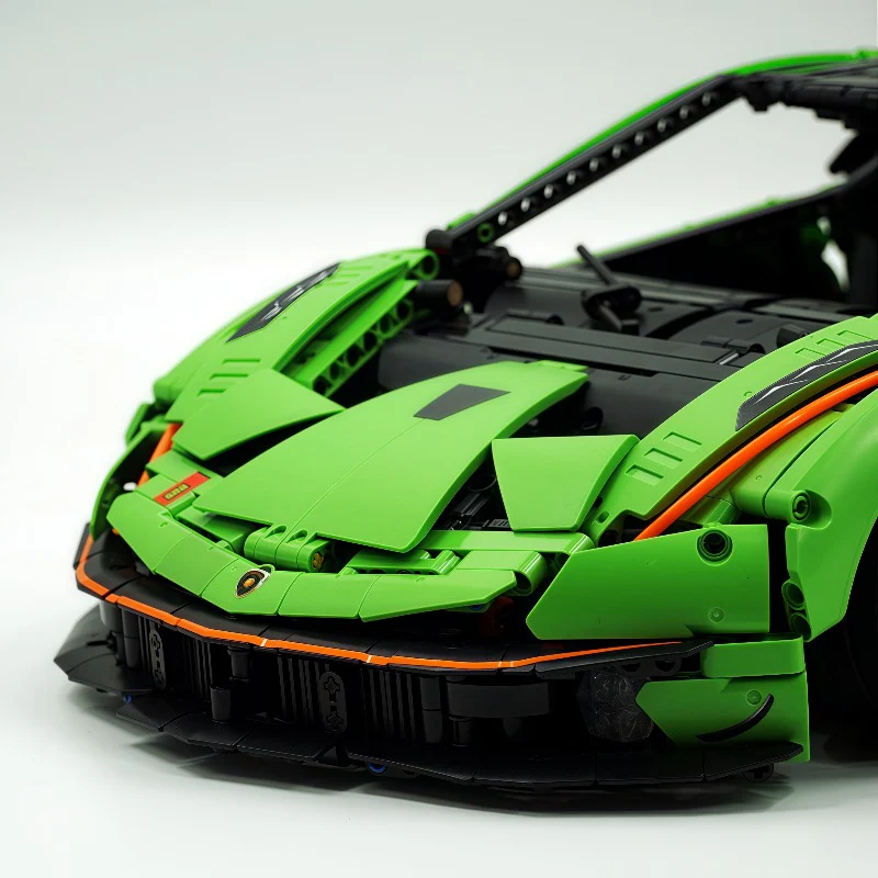 4100pcs+  Lao Liang MOC The Ultimate Lamborghini Essenza SCV12 1: 8 with original retail box - Image 3