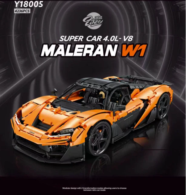 4236pcs Eikee Y18005 MALERAN W1 1:8 - Image 7