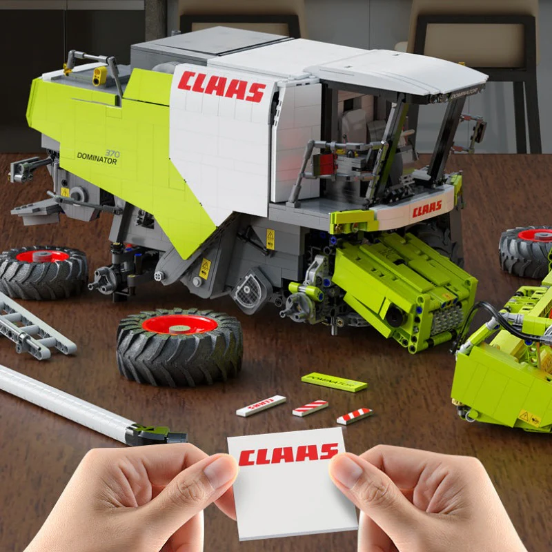 (Ship from European warehouse)4567 pcs CaDA C61508 CLAAS Dominator 370 1:17 Dynamic version - Image 13